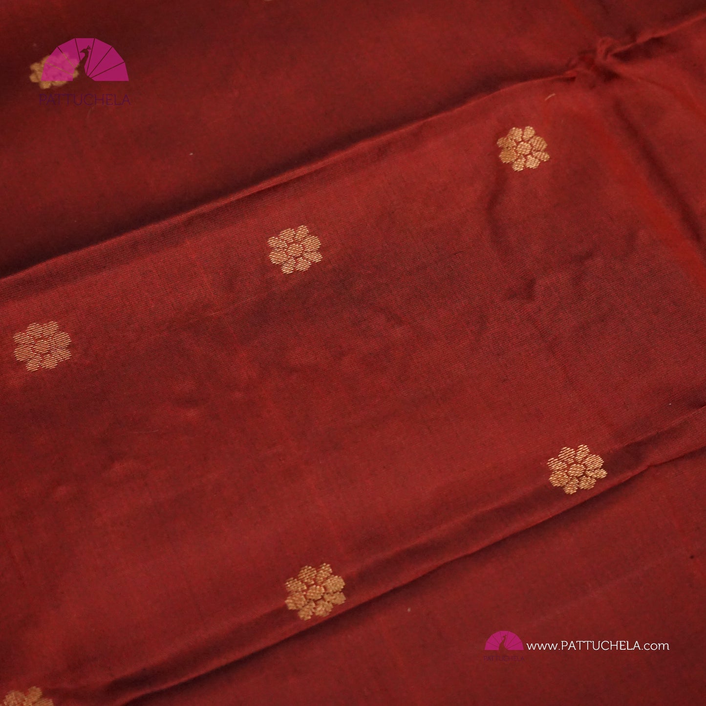 Maroon Red Pure Kanchipuram Silk Saree with beautiful Black Contrast Zari Bentex Border | Classic Kanchipuram Design | Wedding Saree | SILK MARK CERTIFIED | Kanjivaram Silks