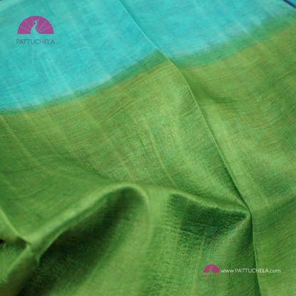 Pure Bishnupuri 3 ply Silk Saree with multiple ombre Hues