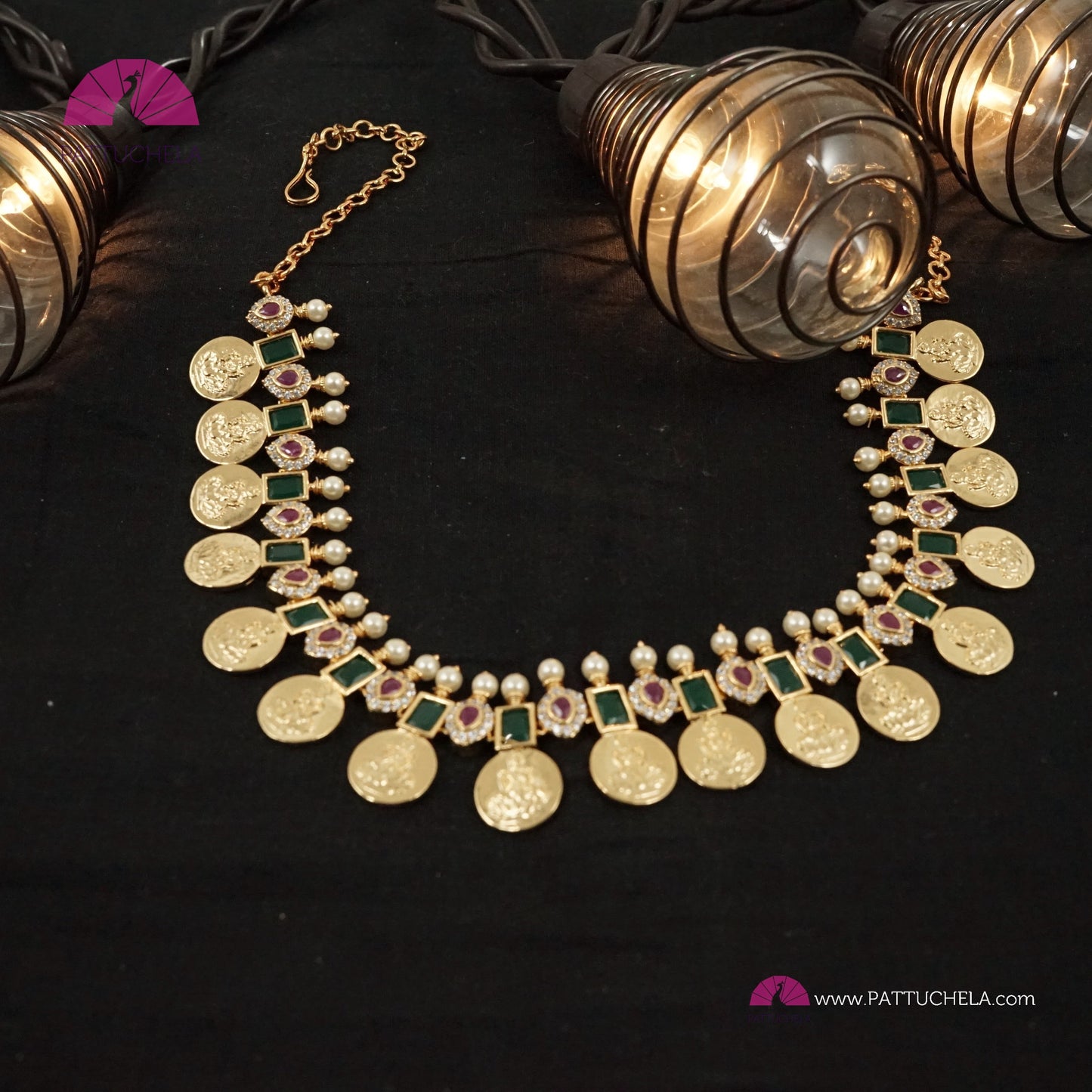 Coin mala | Kashu Mala | Lakshmi necklace | Traditional Kerala Ornaments | Temple Jewelry | Indian Jewelry