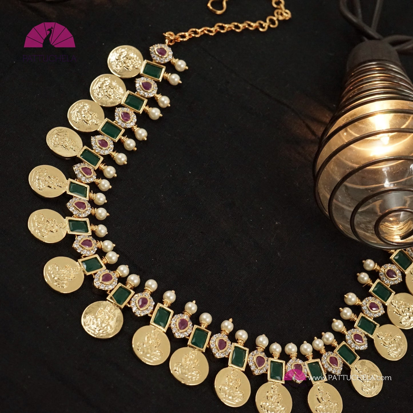 Coin mala | Kashu Mala | Lakshmi necklace | Traditional Kerala Ornaments | Temple Jewelry | Indian Jewelry